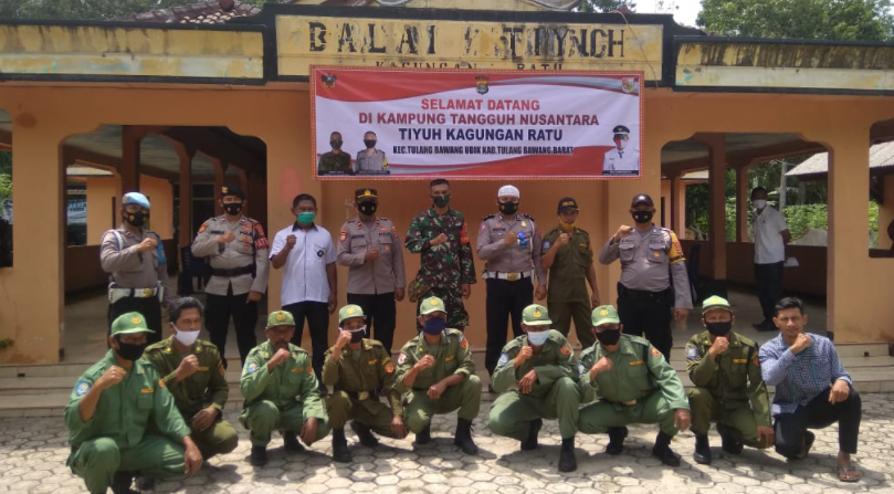 Tiyuh Kagungan Ratu Diresmikan Menjadi Kampung Tangguh Nusantara