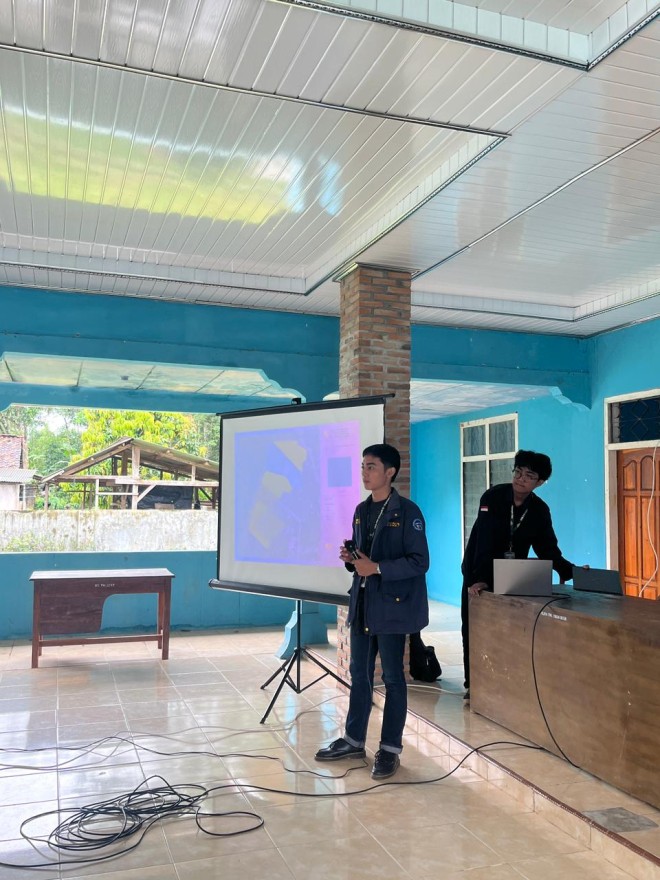 Mahasiswa KKN ITERA lakukan Pemetaan Batas Wilayah Desa Kagungan Ratu, Tulang Bawang Barat